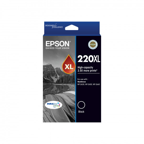 Epson 220 HY Black Ink Cart