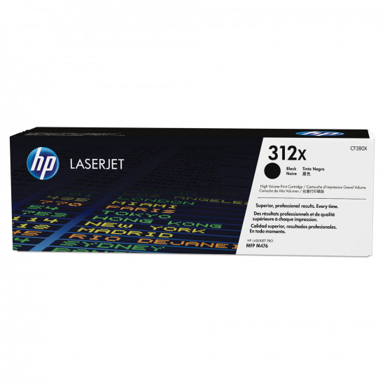 HP 312X Black Toner CF380X HP 312X Black Toner CF380X