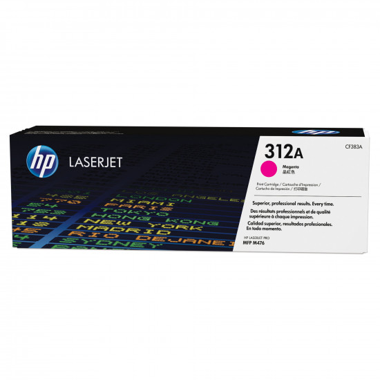 HP 312A Magenta Toner CF383A (2,700 A4 Pages) HP 312A Magenta Toner CF383A (2,700 A4 Pages)