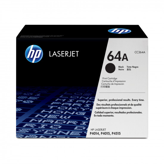 HP #64 Black Toner CC364A HP #64 Black Toner CC364A