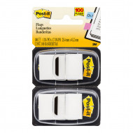 Post-It Flags 25x43mm White, Pack of 2 Post-It Flags 25x43mm White, Pack of 2