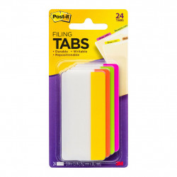 Post-it Filing Tabs 686-PLOY 76x38mm Bright, Pack of 4