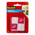 Scotch Mounting Squares Removable 108 25.4x5.4mm Pkt/16