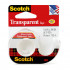 Scotch Transparent Tape with Dispenser 157S 19mmx7.62m 