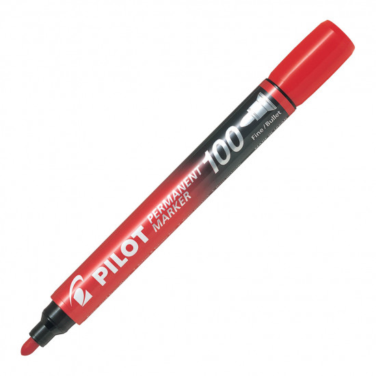 Pilot SCA 100 Permanent Marker Bullet Tip Red (SCA-100-R) Pilot SCA 100 Permanent Marker Bullet Tip Red (SCA-100-R)