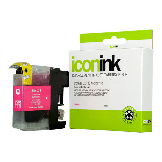 Icon Compatible Brother LC133 Magenta Ink Cartridge Icon Compatible Brother LC133 Magenta Ink Cartridge