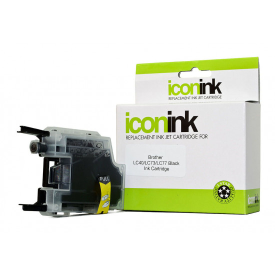 Icon Compatible Brother LC77/LC73/LC40 Black Ink Cartridge