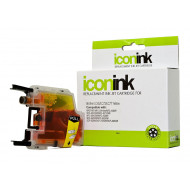 Icon Compatible Brother LC77/LC73/LC40 Yellow Ink Cartridge Icon Compatible Brother LC77/LC73/LC40 Yellow Ink Cartridge