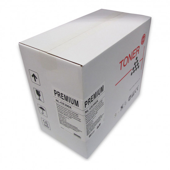 Icon Compatible HP CE390X Black Toner Cartridge - High Capacity
