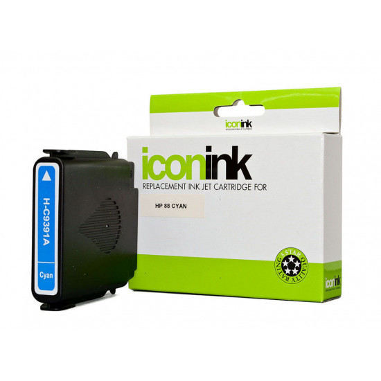 Icon Compatible HP 88 Cyan High Capacity Ink Cartridge (C9391A) Icon Compatible HP 88 Cyan High Capacity Ink Cartridge (C9391A)