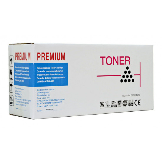 Icon Compatible HP Q5949A/ CART 308/ Q7553A Black Toner Icon Compatible HP Q5949A/ CART 308/ Q7553A Black Toner