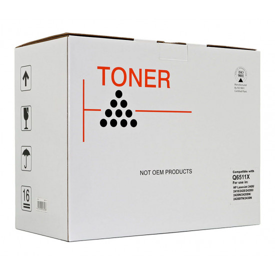 Icon Compatible HP Q6511X/Canon CART310II Black Toner Cartridge Icon Compatible HP Q6511X/Canon CART310II Black Toner Cartridge