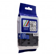 BEST BUY Icon Compatible Brother TZe131 Tape 12mm x 8m Black on Clear