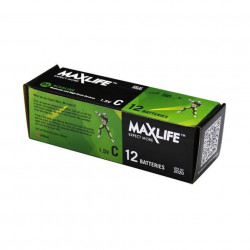 Maxlife C Alkaline Battery 12 Pack