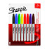 Sharpie Permanent Markers Fine Pack 8 Assorted Colours